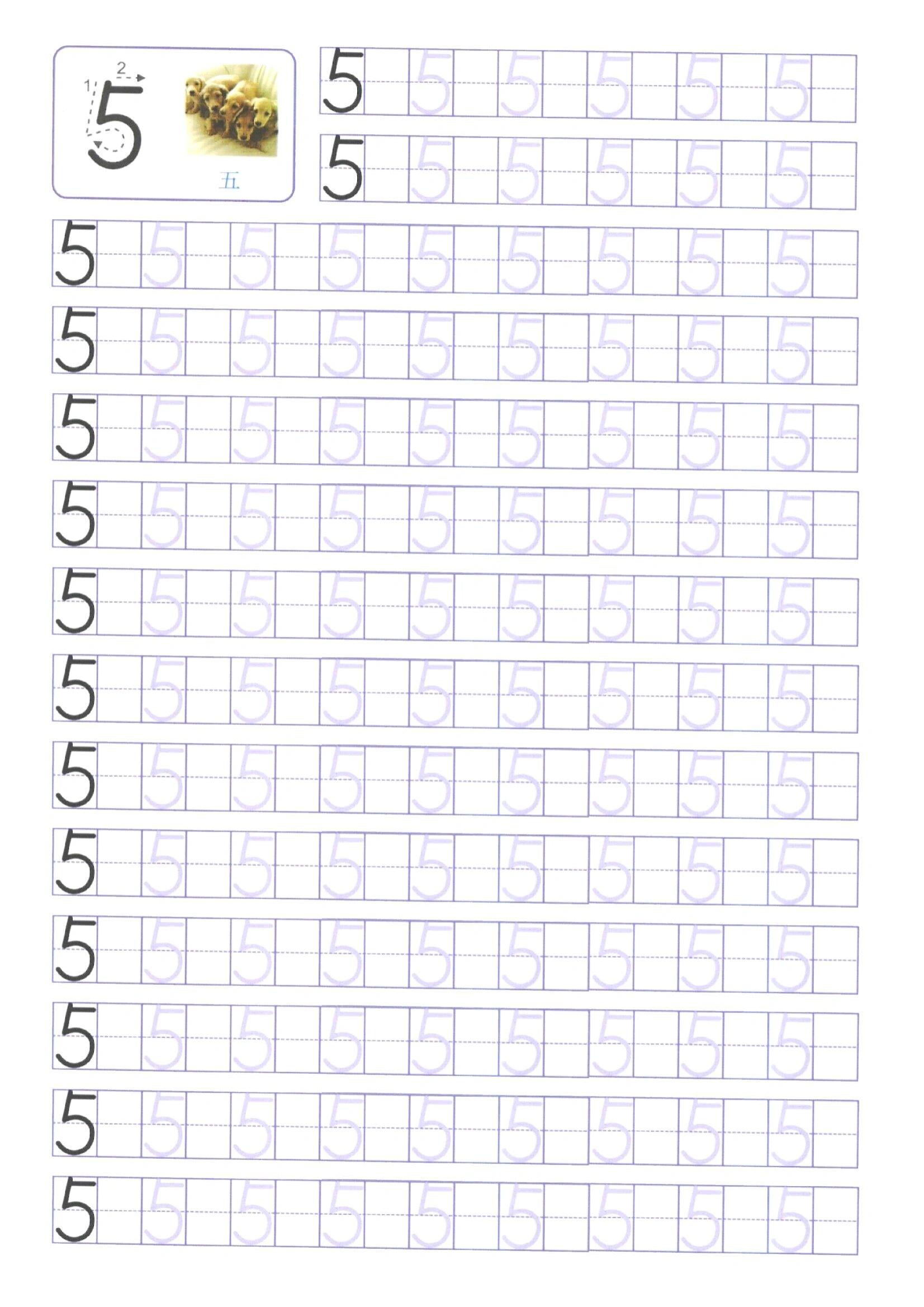 数字描红打印版pdf(图1)